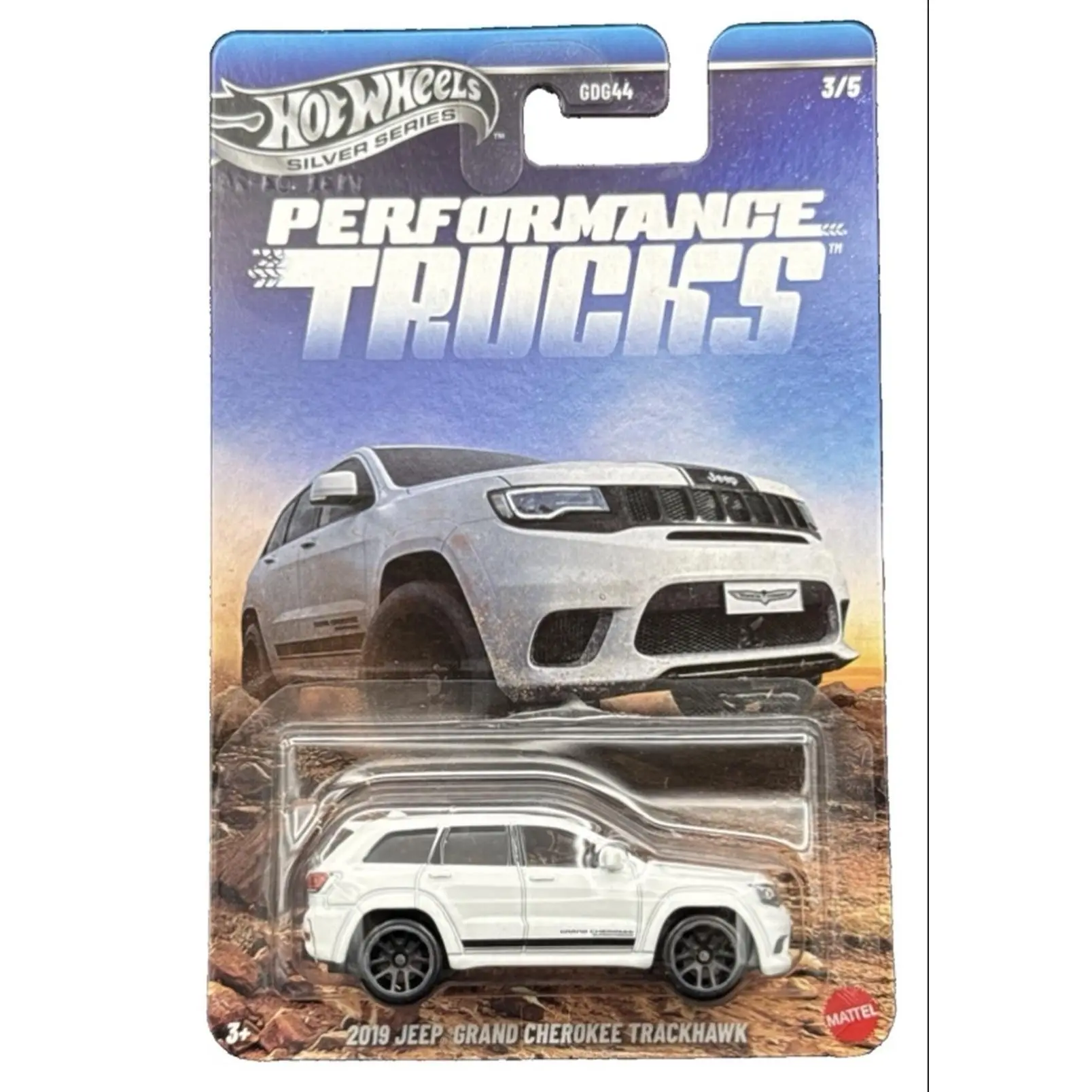 Hot Wheels Silver Series Performance Trucks 2019 Jeep Grand Cherokee Trackhawk Diecast Metal Model Car, G0644, 3/5 Scale (Toys & Hobbies, Model & Toy Vehicles)