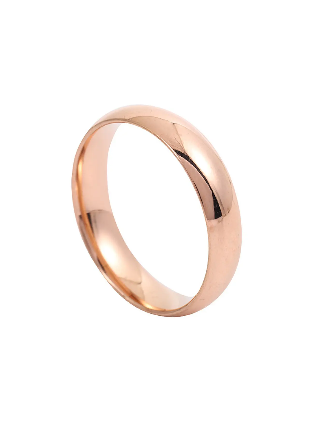 5mm rose gold