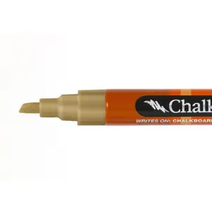 Chalk Ink® Metallic Doorknob 6mm Chisel Tip Wet Wipe Marker