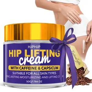 Hip Lift Up Cream, Butt Cream, Firm & Lift Buttocks, Thighs & Inner Thighs, Non-Greasy, 50g, Moisturizing, Essential for Body Shaping, Body Contouring Cream