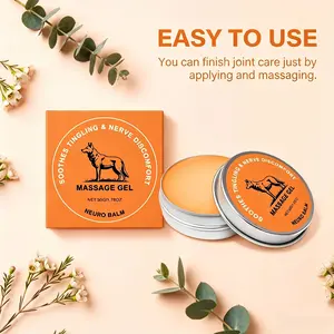 Nerve Balm Neuropathy CreamCare Balm Body Moisturizing Cream Massage Gel Non Greasy Quick Absorption Daily Skin Care Nerve-Relief Balmdeeply Therawolf Pain Relief Balm summerwins