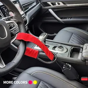 Car Steering Wheel Lock, Anti-theft Lock with 2 Keys, Universal Car Interior Accessories for Most Cars, Easy to Use and Store, Car Interior Kit, Vehicle, Automotive