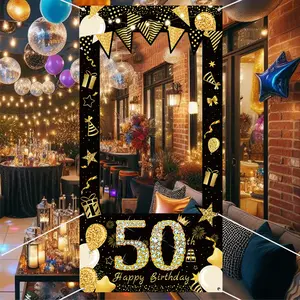 New 18th 30th 40th 50th Birthday Po Frame Backdrop 30th Birthday Vinyl Po Booth Background Black Birthday Party Decor Adult Gifts