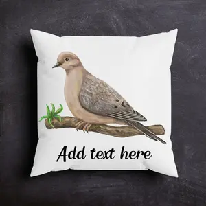 Mourning Dove Bird Pillow