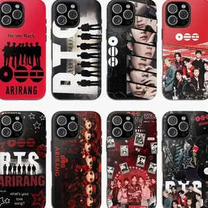 K-Pop Phone Case | Fanart Inspired Cover | 7 Member Idol Fan Gift | Compatible with iPhone 11, 12, 13, 14, 15, 16, 17 & more