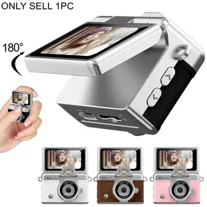Portable Retro Mini Digital Camera, High Resolution Photos & Videos, Dual 1080P HD Cameras, Perfect for Birthdays & Holidays, Vlogs & Parties, 32GB Card Option