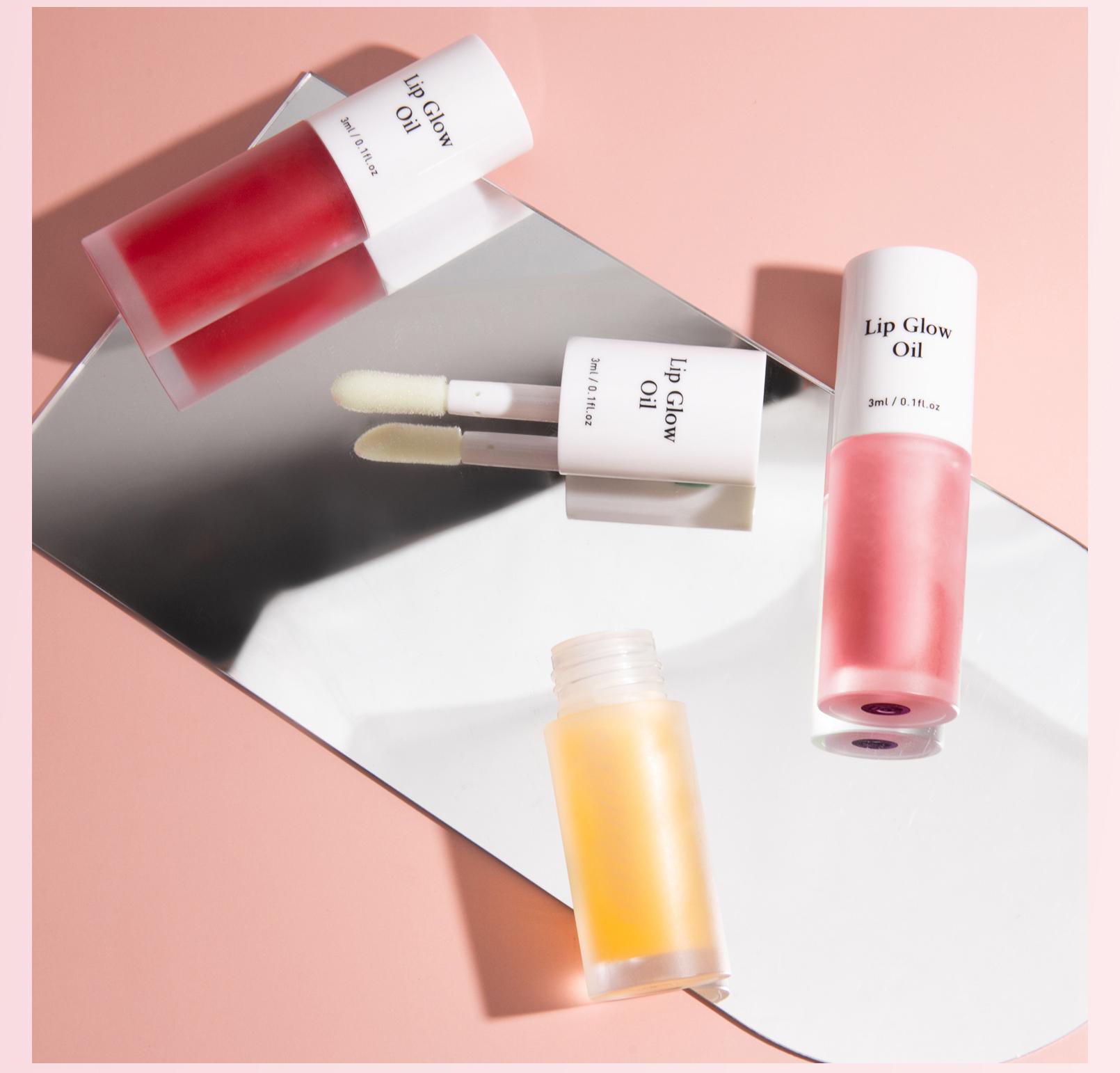 BOGO Alert 2-Count Lip Glow Oil Lip Stain Glossy Tinting Long Lasting Moisturizing Hydrating Plump Transfer Proof Lip Care Makeup