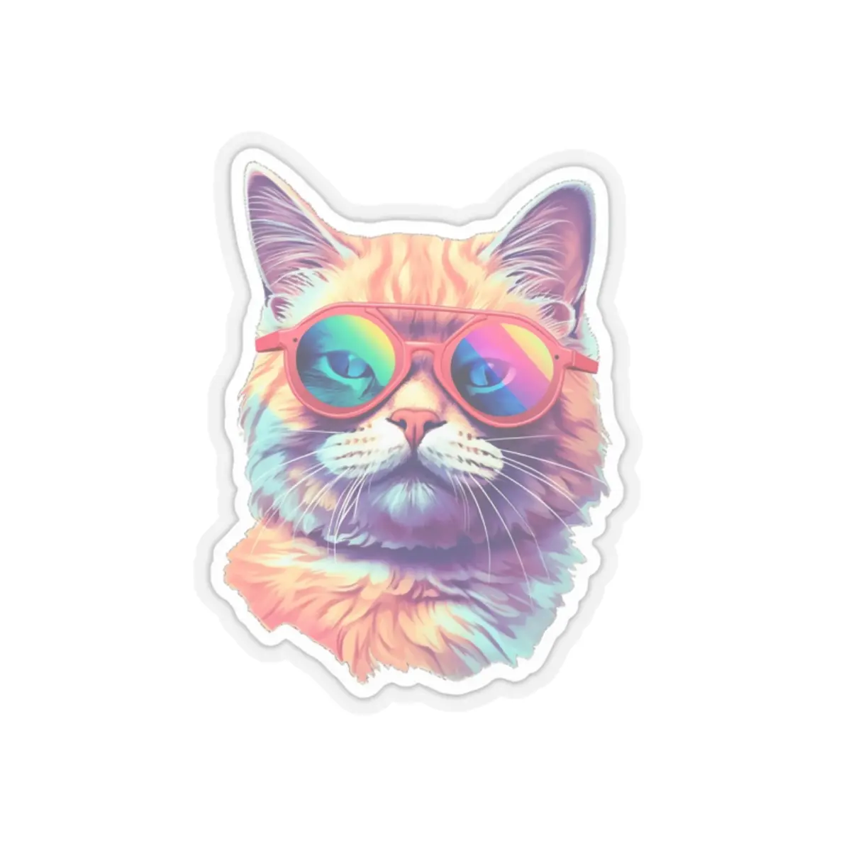 Coolest Cat Sticker