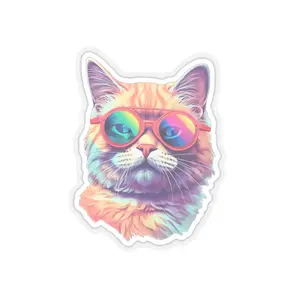 Coolest Cat Sticker