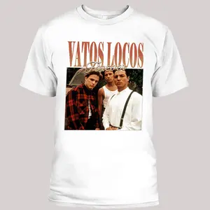 Vatos Locos Forever Shirt, Beisbol Shirt, Retro 90s Miklo Velka T-Shirt, Chicano Culture Tee, Vatos Locos East LA Shirt, Gift For Him