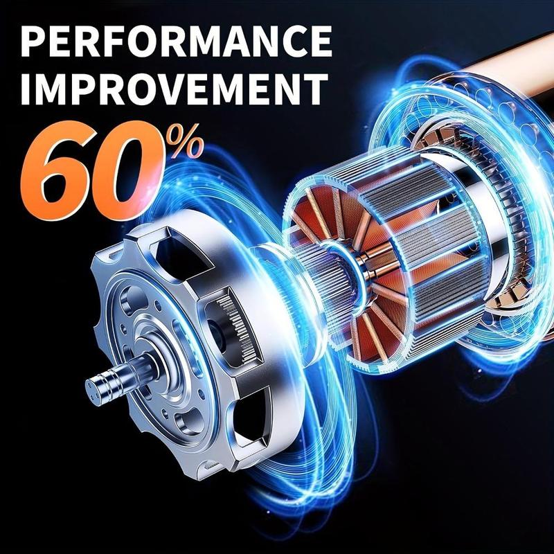 Portable Wireless Car Tire Inflator, Tire Pressure Monitor, Car Accessories Women, Car Stuff, Rechargeable Car Tire Air Pump, Powerful Cordless Tire Inflator, Digital Display, Lightweight, Compact, Vehicle Tire Inflator