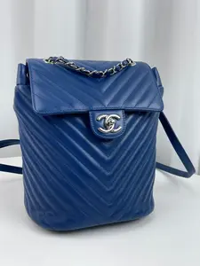 Pre-owned CHANEL Calfskin Backpacks backpack