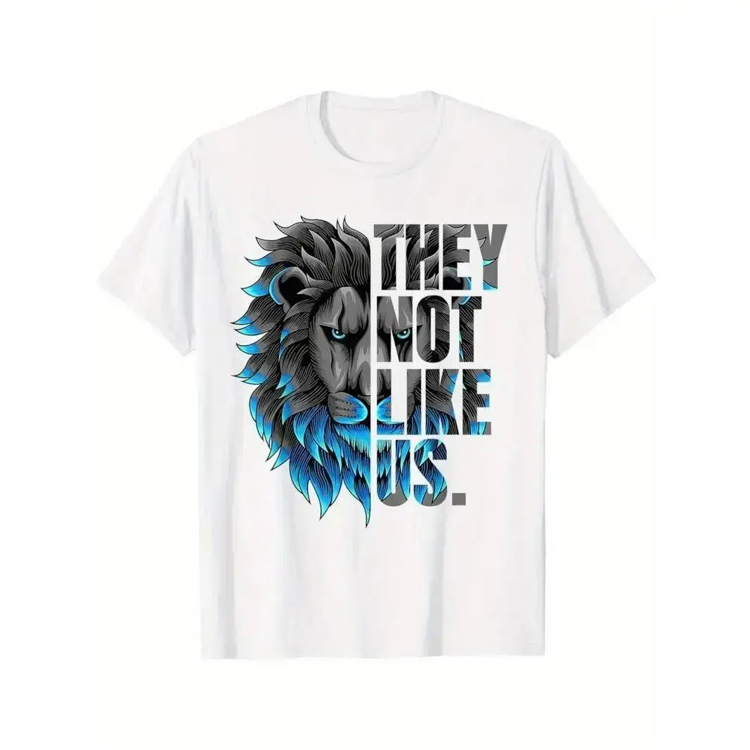 Ootd T Shirt They Not Like US Touchdown American Football Game Day Lion T-Shirt Men's Women's T-Shirt ForgeUnionFF