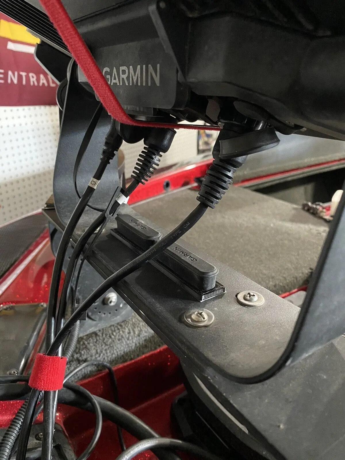 Port Cover Rack - Garmin 106sv and 126sv Echomap Organizer Port Cover Rack - Garmin 106sv and 126sv Echomap Organizer