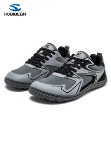 Hobibear Spring Autumn New Mesh Wide Head Shoes for Men, Versatile Casual Sneakers, Outdoor Lightweight Sports Shoes