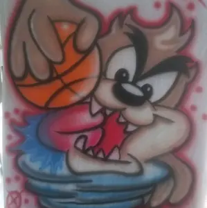 Taz custom airbrush tee,  Shirts, Tops, Menswear,kids clothing, women's clothing