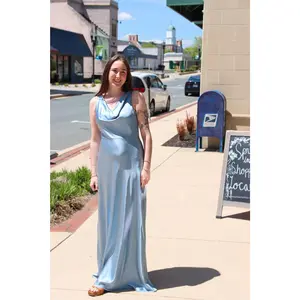 LUCY PARIS "CHANDLER" COWL NECK DRESS