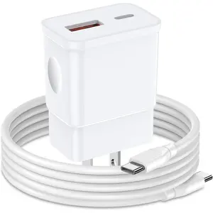 USB C Fast Charger  Android Charger Cord for  Galaxy A36 A17 A56 A16 5G A26 A35 A15 A55 A25 S25 Ultra S24 FE,25W USB A+C Phone Charger Block,6 FT 60W Super Fast  Type C to C