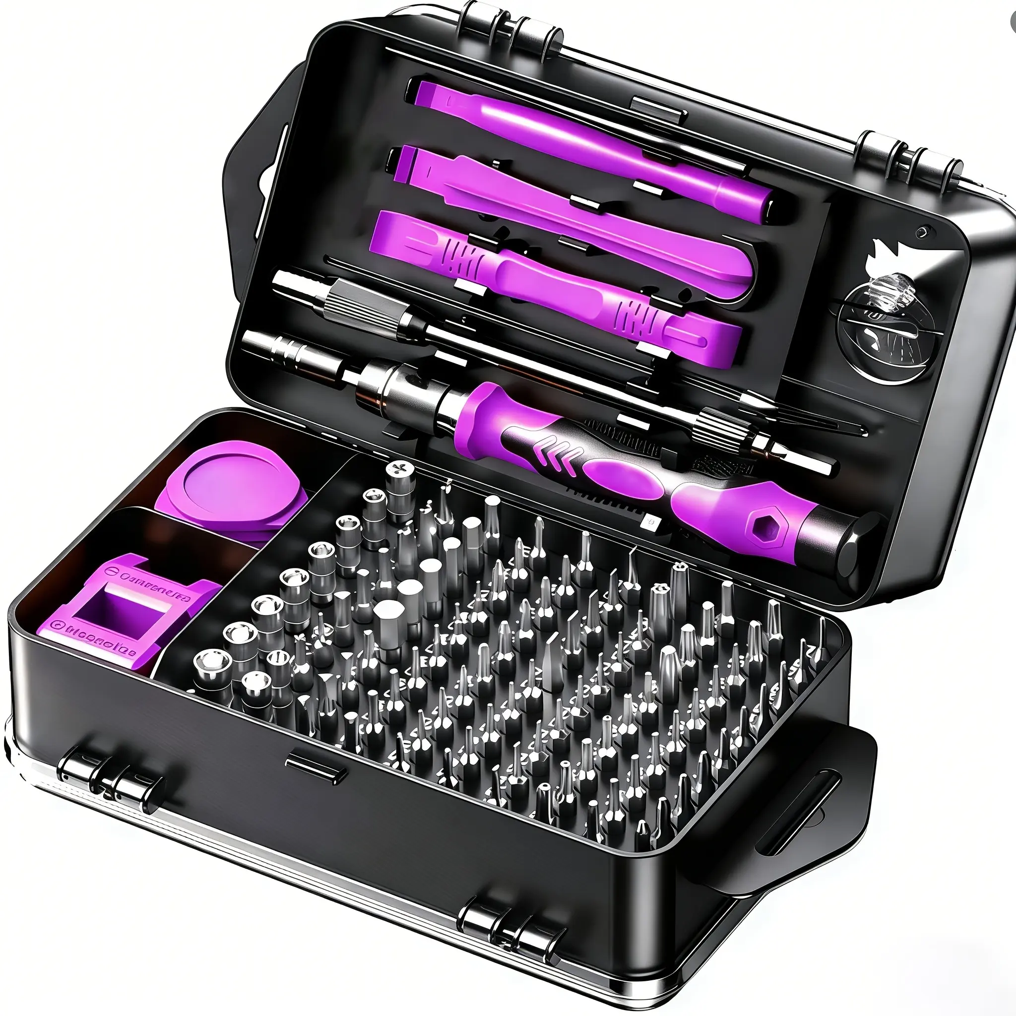 117-in-1 Small Precision Magnetic Screwdriver Set with Torx Triwing Bits, Bit Driver for Electronics, PC, Laptop Repair