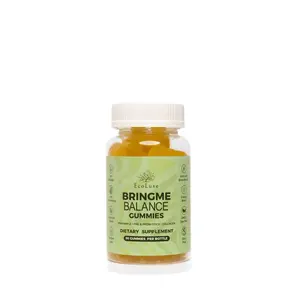 EcoLuxe BRINGME Balance: Pre & Probiotic, Collagen Gummies - Balanced pH, Healthy Odor, Radiant Skin, & Digestive Health, All Natural Ingredients & Low Sugar - Tasty Pineapple (90 Count) Healthcare Fitness
