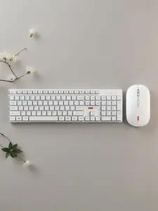 Lenovo Professional Dual-Mode Wireless Keyboard Mouse Set, 105-Key Full Layout, Precision Optical Mouse, Compatible with Laptop PC Tablet