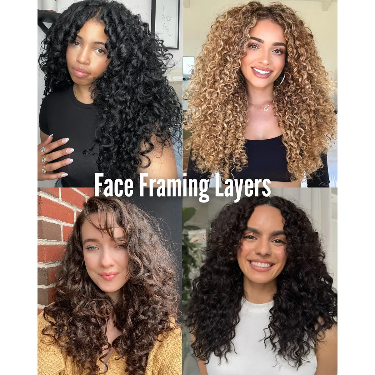 Vigorous Curly Clip In Hair Extensions,4PCS 20 inch Thick 