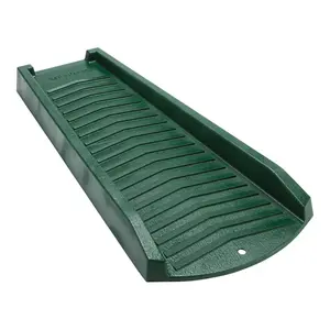 K Splash Block, Vinyl Green - 2 x 11 x 24 in.