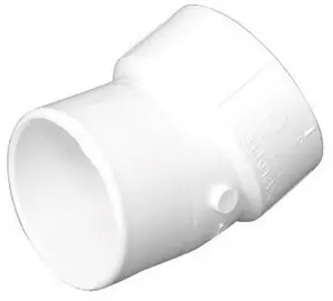 Charlotte Pipe & Foundry PVC003260800HA 22 deg PVC Dwv Elbow 2 in. Hxftg