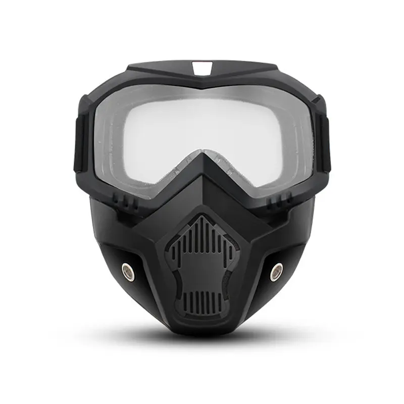 Black Frame + Transparent Lens