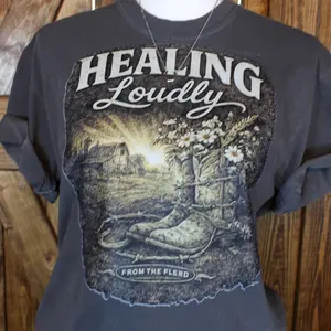Healing Loudly Graphic Tee