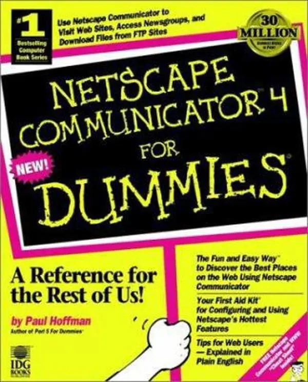 USED-Netscape Communicator 4 For Dummies by Paul Hoffman (Paperback)