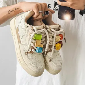 RetroStarSneakers,casualathleticsneakers,everydaystreetwear,fashionsportshoes,breathableunisexshoes,statementfootwear,bolddesignshoes,chunkyplatformshoes-LaceLimitedTrainerRunnerTrainingClosedRunningRunning