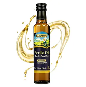 Organic Perilla Seed Oil, Cold Pressed, Pure Perilla Seeds, Low Temperature Extraction, Cooking & Dietary Use
