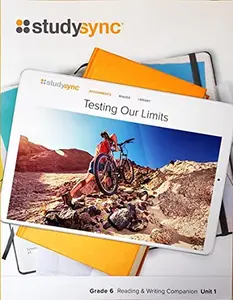 USED-Studysync Core Ela Grade 6, Reading and Writing Companion, Unit 1 by StudySync (Paperback)