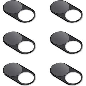 Upgrade Magnetic Webcam Cover, [6-Pack] 0.023 inch Metal Camera Cover Slide for Mac, iPad, MacBook Pro, MacBook Air, Laptops, PC/Computer, Tablets, Web Blocker Protect Your Privacy