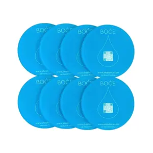 BOĆE Quantum Coasters 8-pack Entertainer Set Tableware Reusable Eco-friendly Dishwasher-safe Natural Flavor Enhancer for Wine Tastings & Cocktail Nights