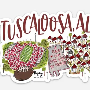 Tuscaloosa, AL stickers