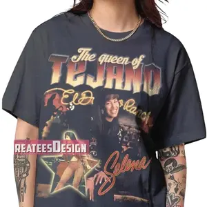 Youth and Adult Selena Quintanilla Shirt, Tejano Como La Flor Shirt, Spanish Tee, Oversize Shirt