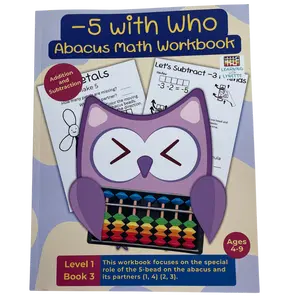 Minus 5 Abacus Math Workbook
