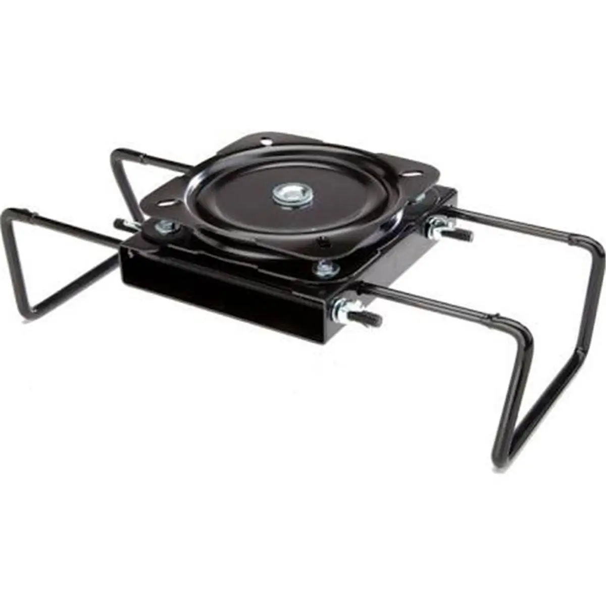 Attwood Clamp-On Swivel Seat Mount (Model 15700-3) - Powder-Coated Boat Accessory, Adjustable Design Fits Most Seats, Clamp-Mount, Swivel Adjust, 8.5x14.38x6.38in, 8.53lbs