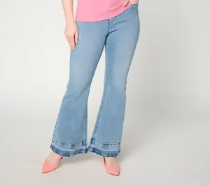 Mally Roncal Petite Full Length FierceFlex Bootcut Jeans