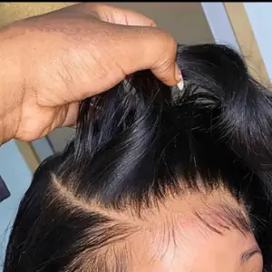4 X 4 30  Inch Brazilian Bone Straight 13x4 13x6 Transparent Lace Front Human Hair Wigs 360 Lace Frontal Wig  4X4 Lace Closure Wig