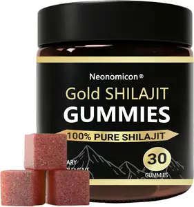 Primal Compound Shilajit Gummies for Men, Pure Himalayan Shilajit, 85+ Trace Minerals & Fulvic Acid, No Added Sugar Non-GMO, Energy Boost & Immune Support, 30 Gummies