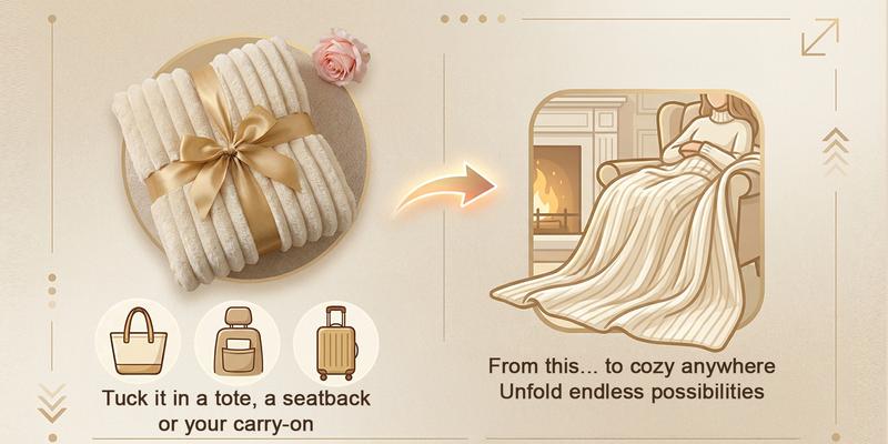 Raybee Soft Throw Blanket for Couch- Cozy Blanket for Women,Portable Cute Fleece Blanket for Girls,Holiday Birthday Gifts for Family, Room Home Boho Fall Decor,Bedroom,Travel,Camping,Office