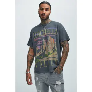 Coachella Valley Short Sleeve Tee - Charcoal