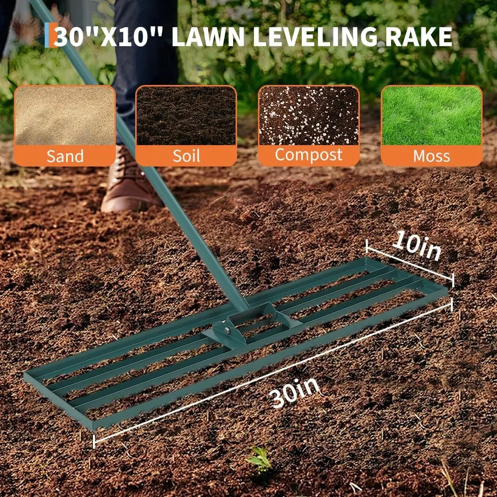 30*10 | Handle 6FT | Steel