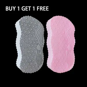 [B1G1 FREE] 3D Exfoliating Bath Sponge Silky Smooth Body Scrub | Skin-Friendly Alternative to Gloves | Mystery Color!