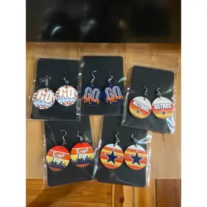 Astros earrings