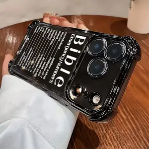 Phone Case: The Newly Designed Electroplated Transparent TPU Phone Case with Creative Patterns Is Suitable for a variety of iPhone and samsung  models, from Iphone 15,17 series to Iphone 11 series