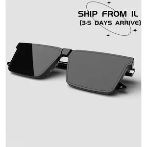 Fashion Square Sunglasses for Women Men Sports Driving Sun Glasses Anti-Glare UV Protection